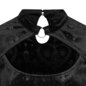 Banned Sedna Velvet Crop Top (Black) | Witchy Clothing