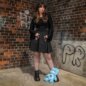 Hell Bunny X Care Bear Love-A-Lot Skirt (Black) | Alternative Clothing, Kawaii Fashion