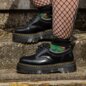 Dr Martens Quad 8053 Smooth Shoes (Black) | Dr Martens Boots