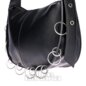 Banned Iron Halo Hobo Bag (Black) | Alternative Accessories | Alternative Handbags