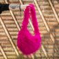 Blue Banana Long Fur Bag (Hot Pink) | Alternative Accessories