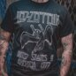 Official Led Zeppelin US 77 T Shirt (Black) | Official Band Merchandise UK