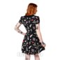 Hell Bunny Leah Mini Dress (Black) | Alternative Mini Dresses