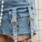 Banned Denim Dita Shorts (Blue) | Alternative Fashion, Goth Clothing
