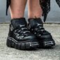 New Rock Vegan Ankle Boots, New Rock M-106-VS1 Goth Shoes