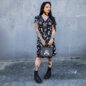 Hell Bunny Leah Mini Dress (Black) | Alternative Mini Dresses