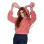 Banned Vinnie Hasenohr Kapuzenpullover (Rosa) | Blue Banana