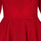 Bleeding Heart Velvet Midi Dress | Vintage Fashion