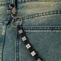 Blue Banana Cross Cord Key Chain (Black) | Alternative Accessories