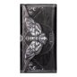 Nemesis Now Death's Head Moth Embossed Gothic Purse (Black) | Blue Banana