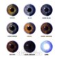 Lenti a contatto colorate Galaxy 90 giorni, lenti a contatto Universe Space