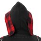 Luv Bunny Cursed Bunny Zip Hoodie (Black/Red) | Alternative Clothing