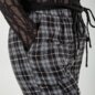 Banned Checkpoint Chaos Trousers (Black/Grey) | Banned Alternative Clothing