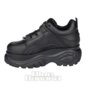 Buffalo Classic Trainer (Black) | Alternative Platform Shoes