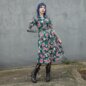 Banned Tropical Kate (Navy) | Alternative Dresses Blue Banana