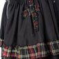 Heartless Graveyard Check Skirt (Black) | Alternative Clothing
