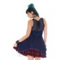 Jawbreaker Octopus Mesh Vest Top (Navy) | Alternative Fashion, Goth Clothing
