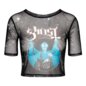 Ghost Opus Mesh Crop T-Shirt (Schwarz) | Alternative Mode, Band-Shirts