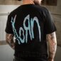 Official Band Merchandise Korn Sos-Puppe T-Shirt (Schwarz) | Blue Banana
