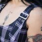 Banned No Rules Buckle Dress (Purple) | Alternative Fashion, Goth Clothing