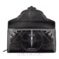 Nemesis Now Death's Head Moth Embossed Gothic Purse (Black) | Blue Banana