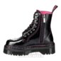 Dr. Martens Jadon Lack-Plateau-Stiefel (Schwarz/Pink) | Alternative Dr. Martens Stiefel