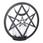 Alchemy Gothic Unicursal Hex Tealight Candle Holder (Black) | Blue Banana