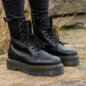 Dr Martens Black Pisa Jadon III Boots | Blue Banana UK