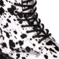 Dr Martens 1460 Bex Dalmatian Hair-On Leather Boots (Black/Cream) | Dr Martens Boots