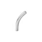 Blue Banana Polished Titanium Threadless Curved Bar (Silver) | Threadless Piercing jewelry