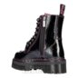 Dr. Martens Jadon Lack-Plateau-Stiefel (Schwarz/Pink) | Alternative Dr. Martens Stiefel