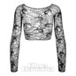 Killstar Lamenthia Mesh Top (Black) | Killstar Clothing