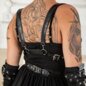 Vixxsin Junia Maxi Dress (Black) | Witchy Maxi Dress, Gothic Fashion