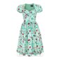 Hell Bunny Tijuana Midikleid (Grün) | Blue Banana