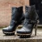 New Rock M.Punk003-C1 Boots (Black) | Blue Banana