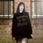 Killstar Sunshine Is For Plants Jumper (Black) | Gothic Fashion