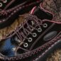 Dr Martens Buzz Patent Shoe (Black/Pink) | Alternative Dr Martens Shoes