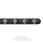 Blue Banana Crystal Crosses Belt (Black) | Blue Banana