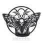 Alchemy Gothic Death'S Head Moth Tealight Candle Holder (Black) | Blue Banana