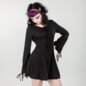 Banned Serpent Seam Dress (Black) | Banned Alternative Clothing