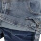 Banned Denim Dita Shorts (Blue) | Alternative Fashion, Goth Clothing