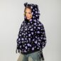 Banned Nanami Kawaii Hearts Hoodie (Black/Purple) | Blue Banana