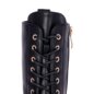 Bleeding Heart 15-Eye Boots (Black) | Alternative Footwear