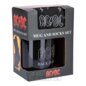 Coffret Cadeau Officiel Acdc Back In Black Avec Tasse Et Chaussettes (Noir) | Blue Banana