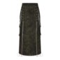 Banned Lunaire Camo Maxi Skirt (Green) | Blue Banana