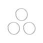 Blue Banana Box 3 Nose Ring Set (Silver) | Blue Banana