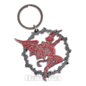 Official Black Sabbath Dämon Schlüsselanhänger (Silber/Rot) | Blue Banana