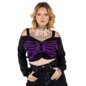 Banned Ligeia Cardigan (Black/Purple) | Alternative Knits | Autumn Fashion