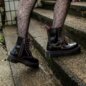 Stivali Dr Martens Jadon Patent Platform (Nero/Rosa) | Stivali Dr Martens alternativi