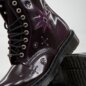 Dr Martens 1460 Wg Arcadia Velvet Boots (Purple) | Autumnal Bootss